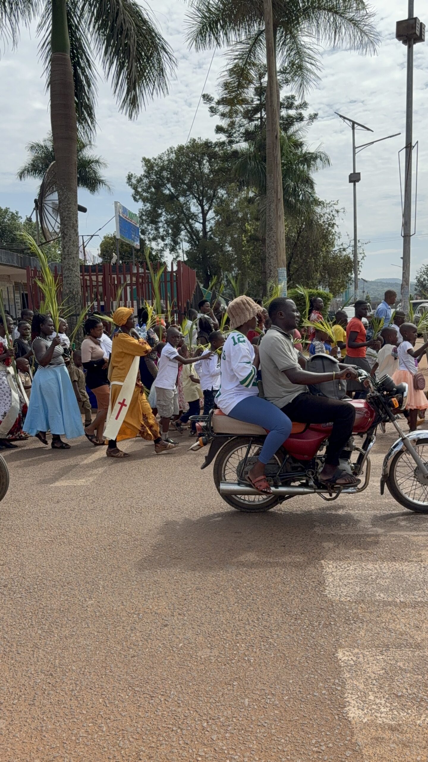 Palmzondag in Oeganda