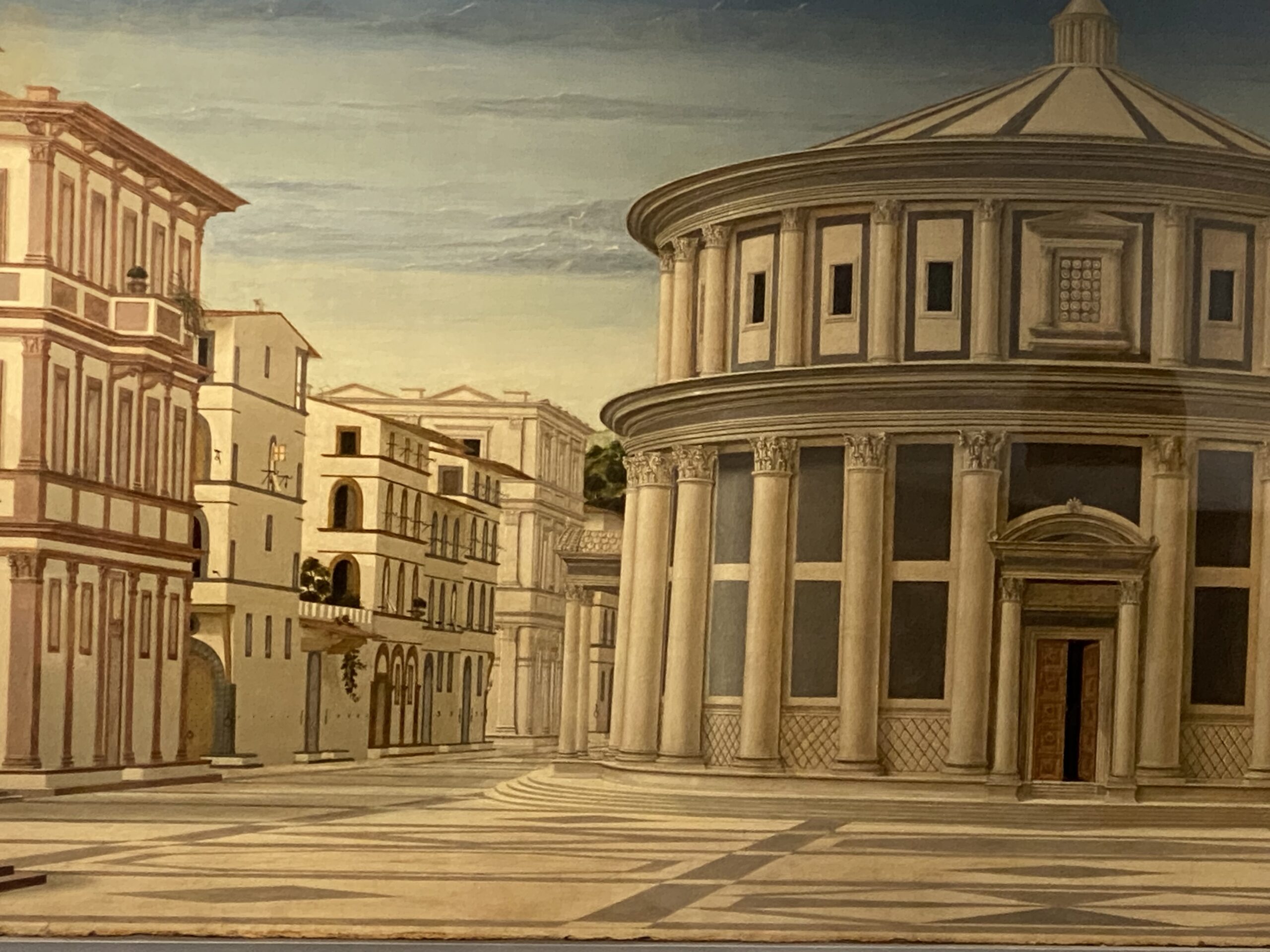 Het ideale Stadsperspectief Pallazzo Ducale