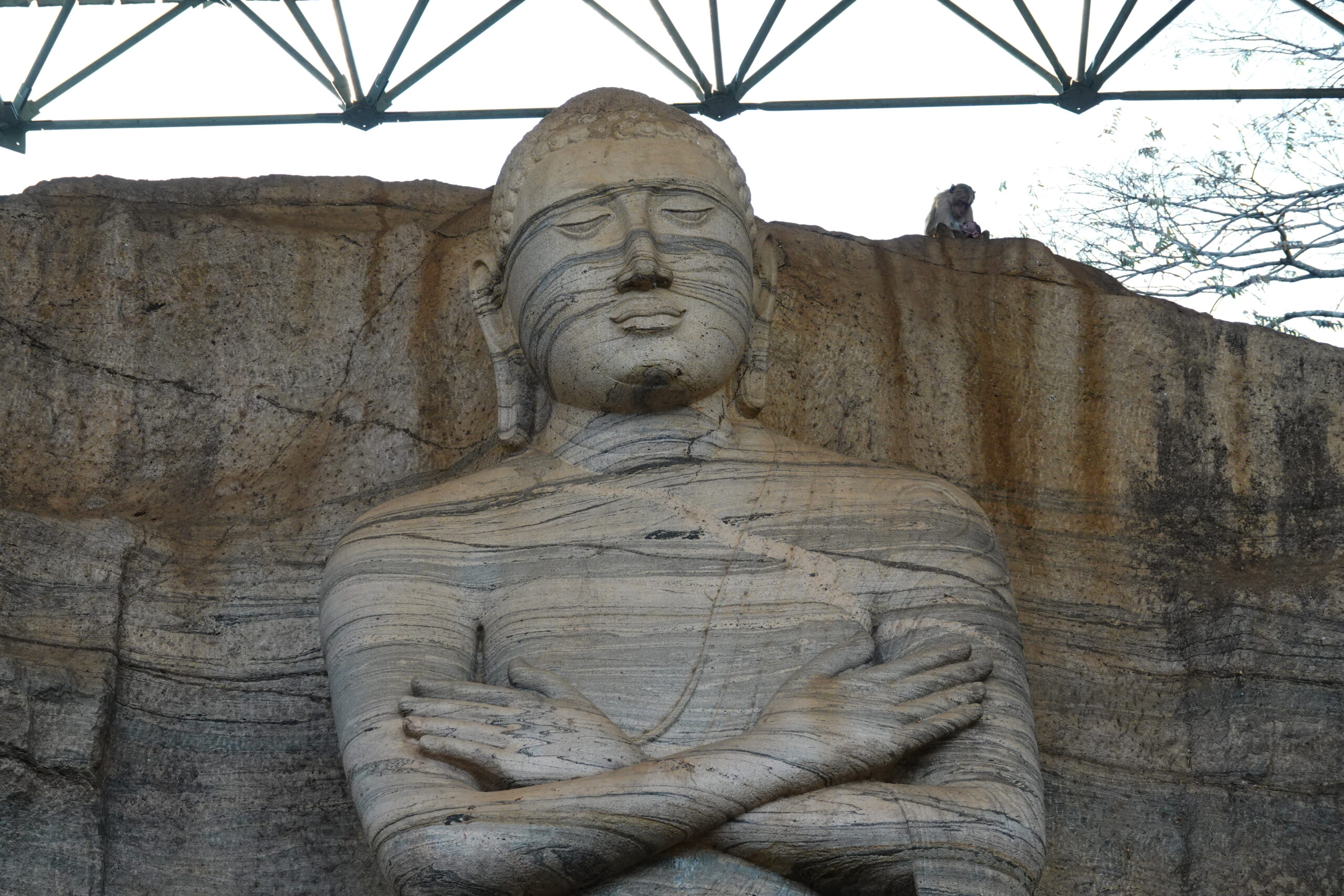 Buddha bij Gal Vihara