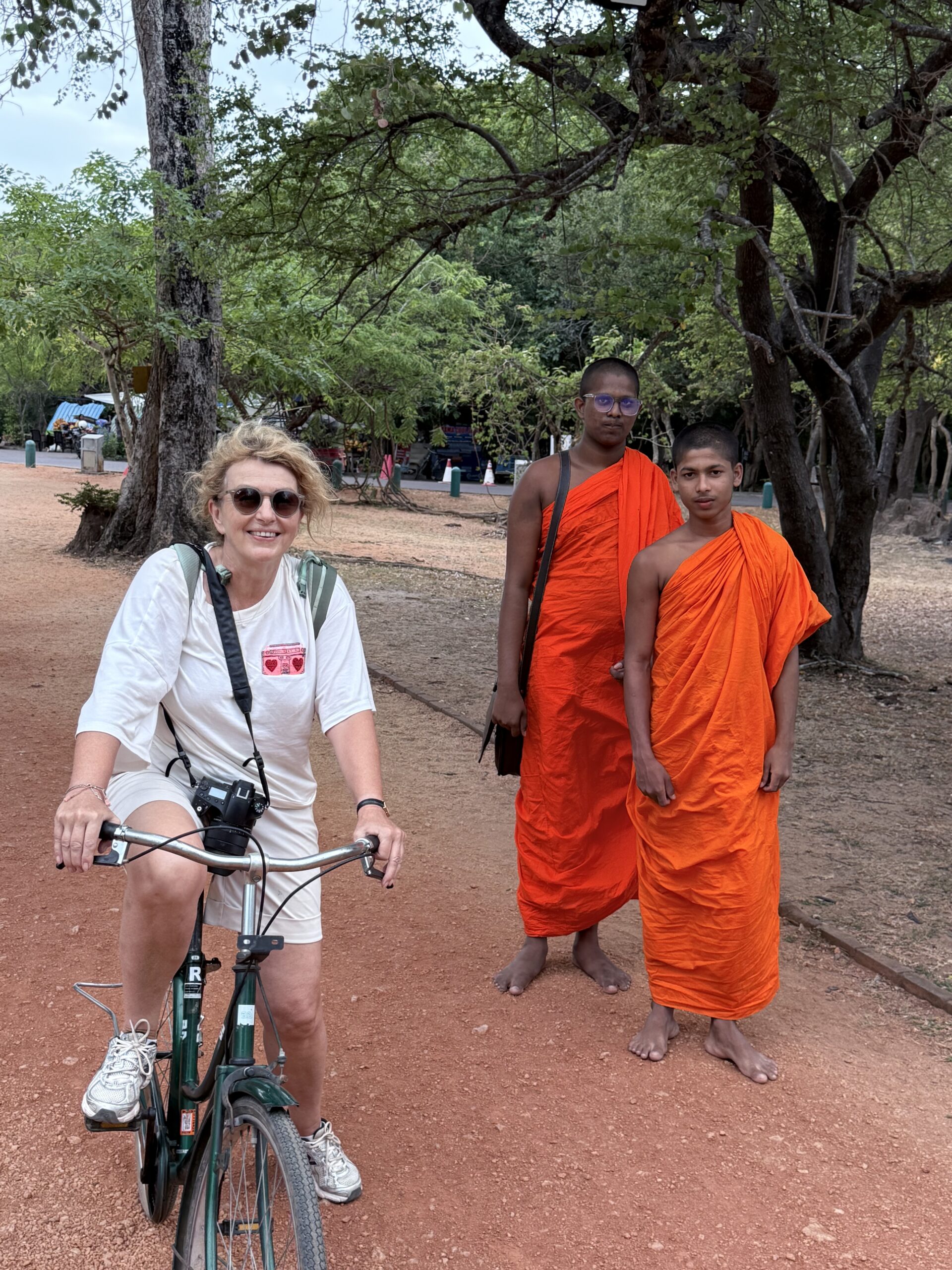 Op de fiets in Polonnaruwa
