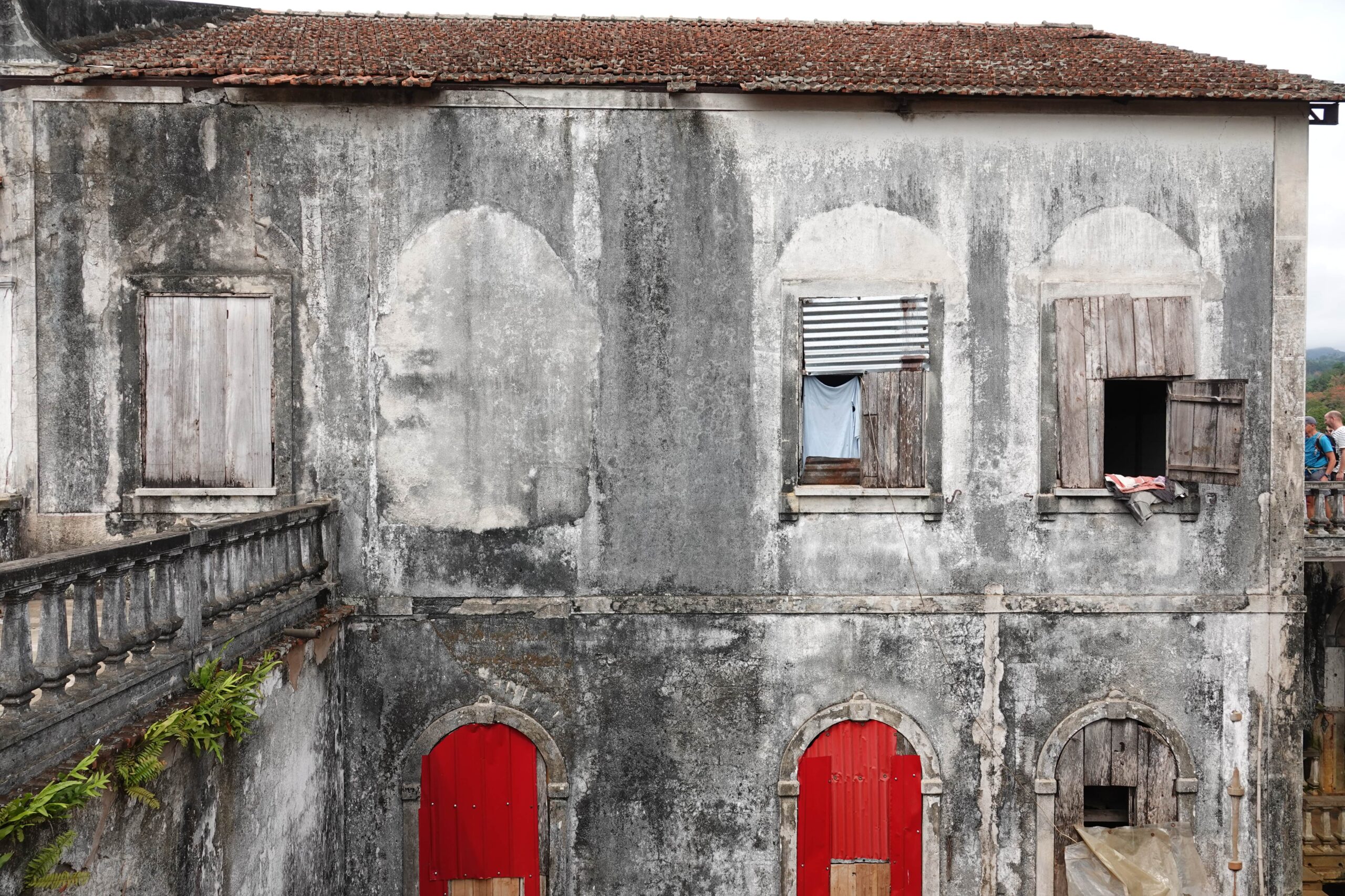 Oude plantage in São Tomé