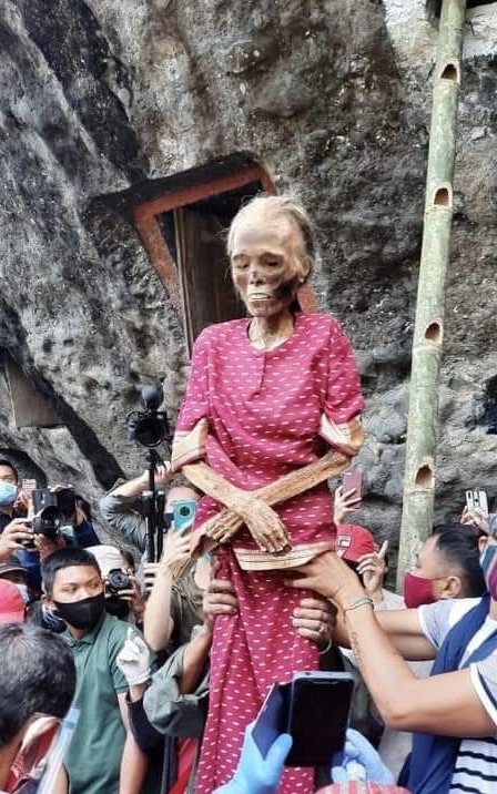 Overledenvrouw Sulawesi Overleden vrouw Sulawesi
