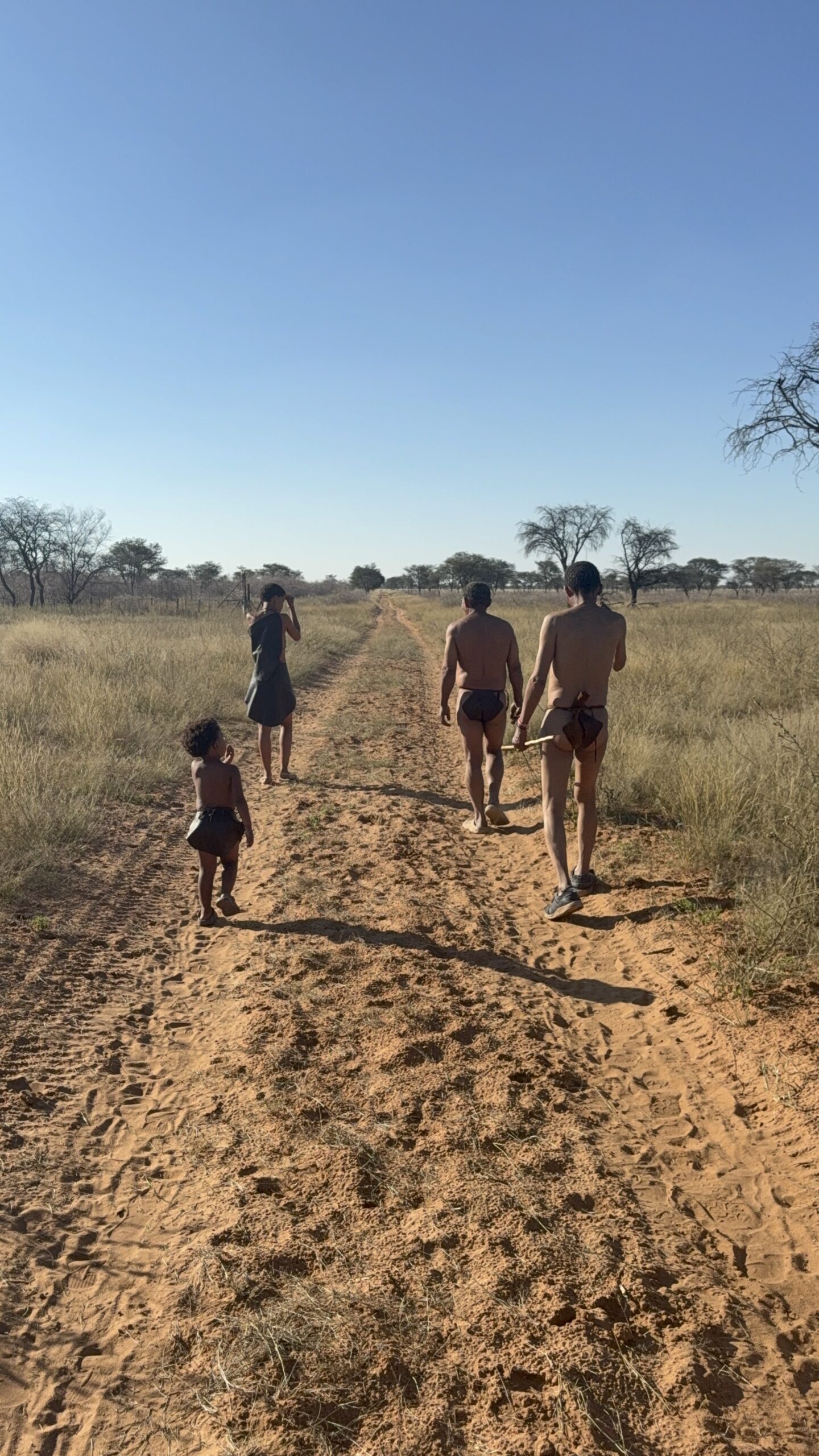 San in de Kalahari