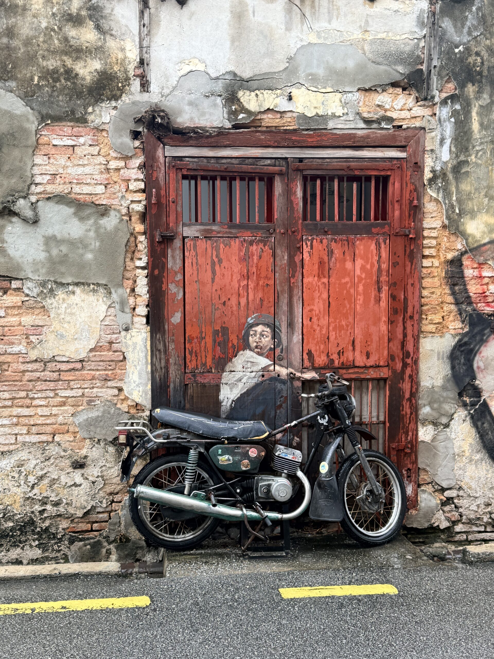 Old Motorcycle George Town